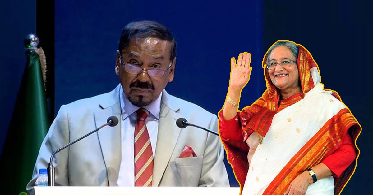 শেখ হাসিনাকে ‘বিশ্বের সেরা অভিনেত্রী’ বললেন স্পিকার হাফিজ উদ্দিন